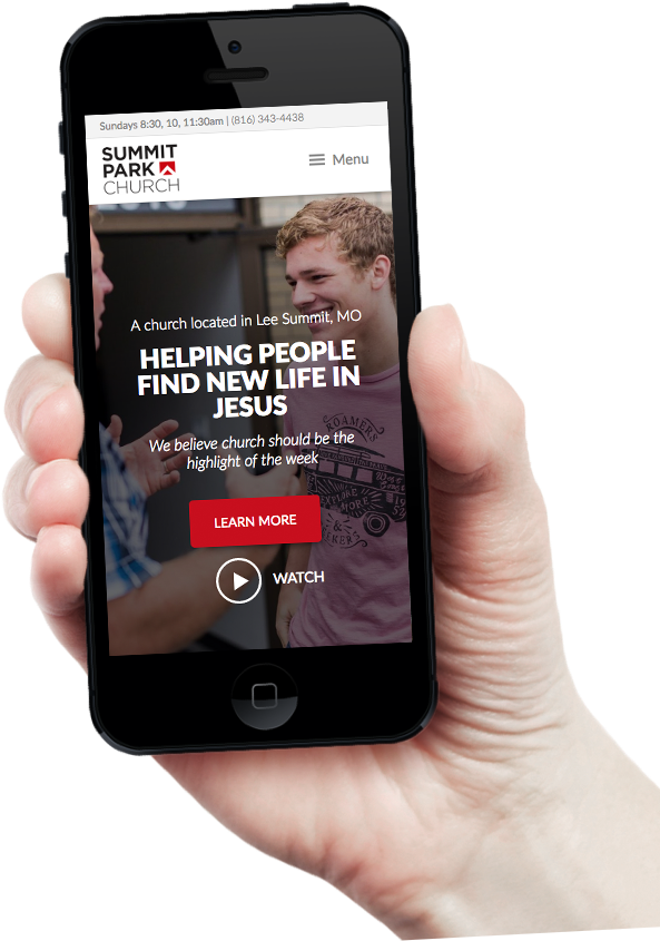 With The Power Of Wordpress And The Church Theme's - Iphone (593x845), Png Download