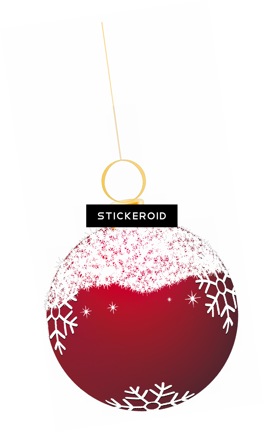 Christmas Tree With Red Balls - Christmas Ornaments Transparent Free (1041x1705), Png Download