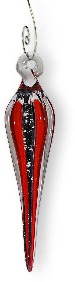 Red & Black Ornamental Suncatcher - Earrings (1122x1114), Png Download