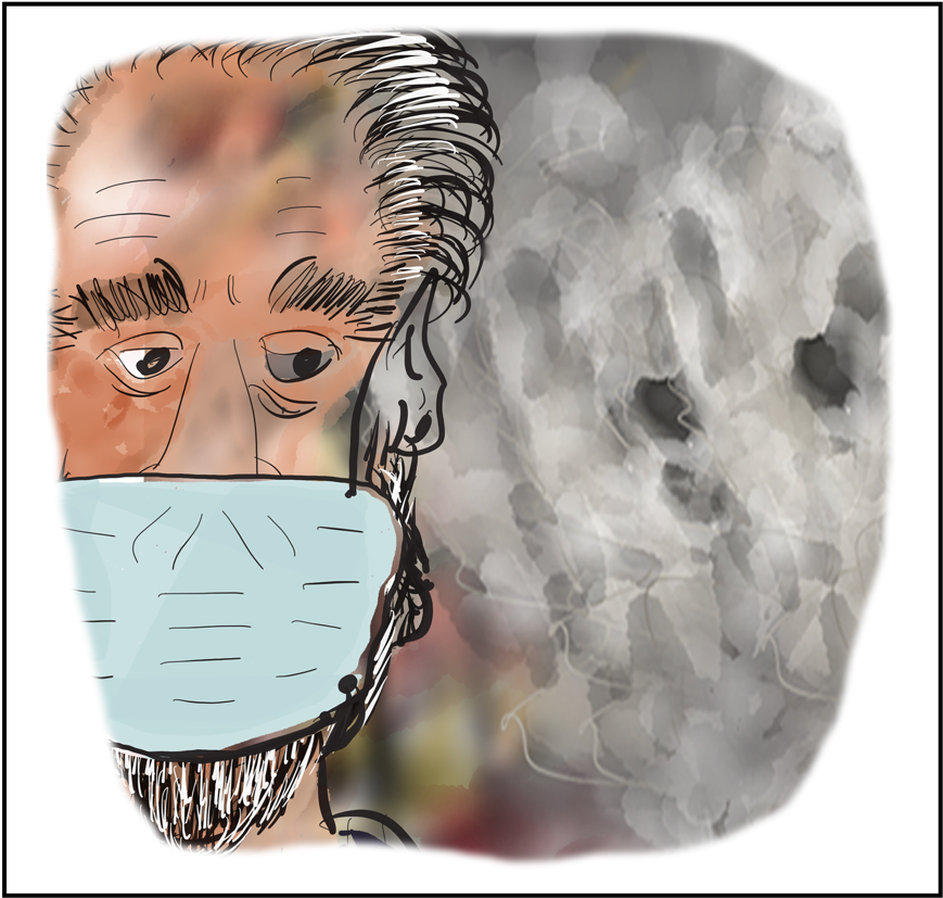 His Home Of 41 Years Was Incinerated By The Camp Fire - California (960x960), Png Download