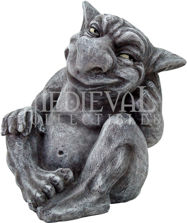 Gargoyle Statues Google Search Gargoyles Pinterest - Sitting Whimsical Funny Gargoyle Statue Table Small (850x850), Png Download