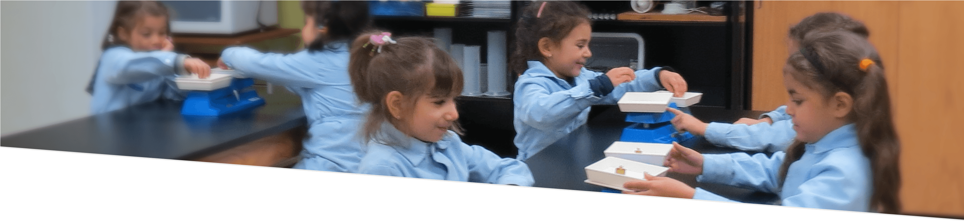 Science Lab - Ecole Dar Al Iman (3158x750), Png Download