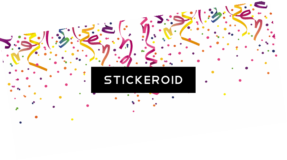 Confetti - Birthday Confetti Background (989x551), Png Download