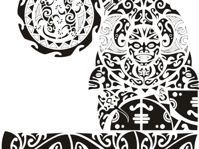 Tattoo Designs Clipart Transparent Background - Maori Tattoo (640x480), Png Download
