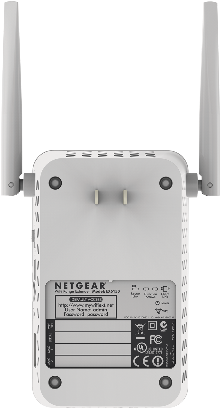 Product View Press Enter To Zoom In And Out - Netgear Ac1200 Wifi Range Extender (ex6150-100nas) (731x1350), Png Download