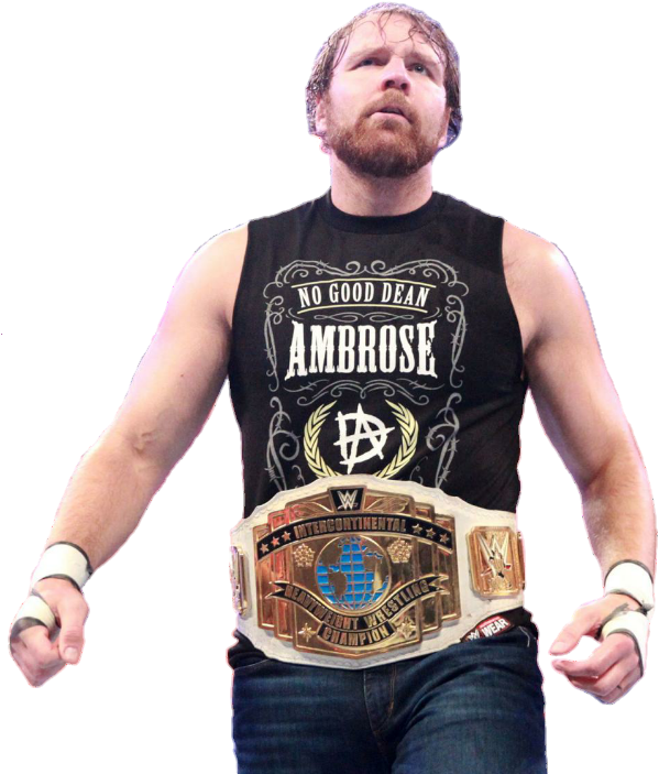 Roman Reigns, Dean Ambrose, Champs, - Dean Ambrose (602x714), Png Download