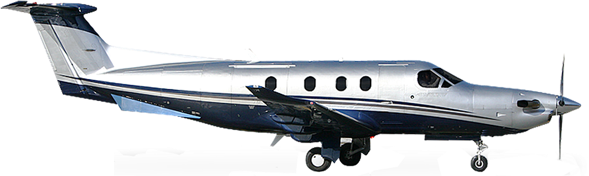 Executive Air Taxi Photo - Pilatus Aircraft Transparent Background (1200x379), Png Download