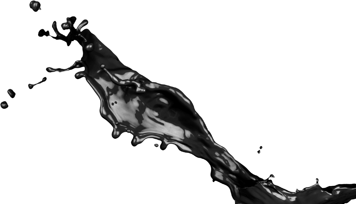 Black Ink Splash - Red Splash Liquid Png (1200x676), Png Download