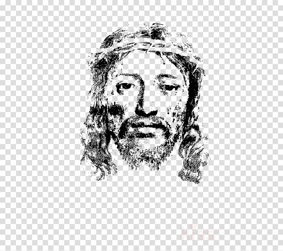 Cabeza De Jesucristo Png Clipart Holy Face Of Jesus - Face Jesus Png (900x800), Png Download