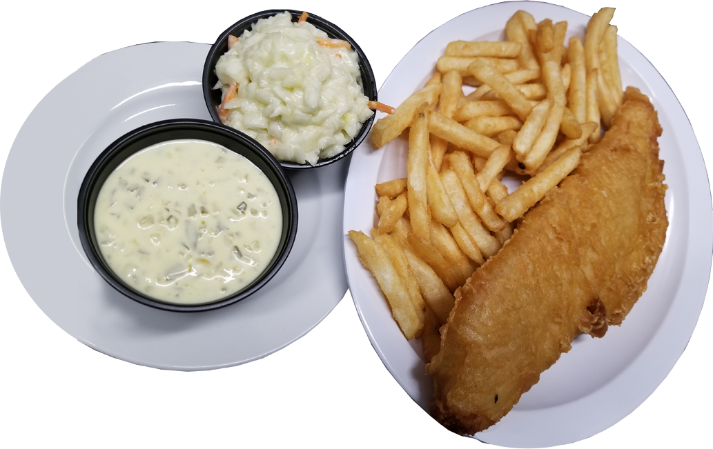 Fish & Chips - Fish And Chips (1033x651), Png Download