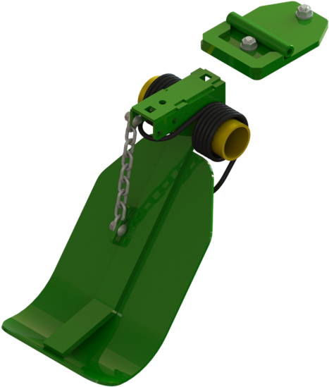 Stalk Stomper® Kit For John Deere® Three Point Mounted (548x650), Png Download