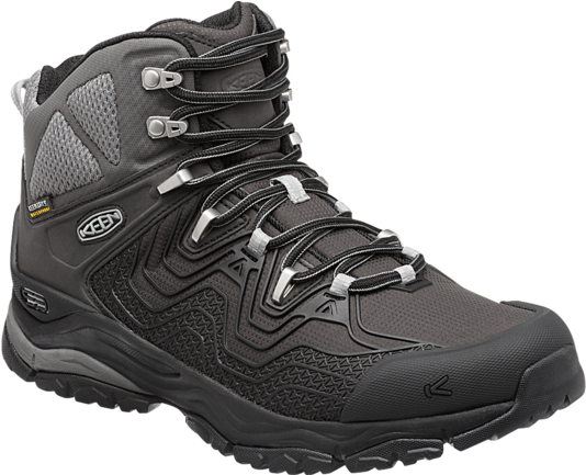 Keen Men's Aphlex Mid Black/black - Keen Aphlex Mid Wp - Black/black - Hiking Boots 10 (799x432), Png Download