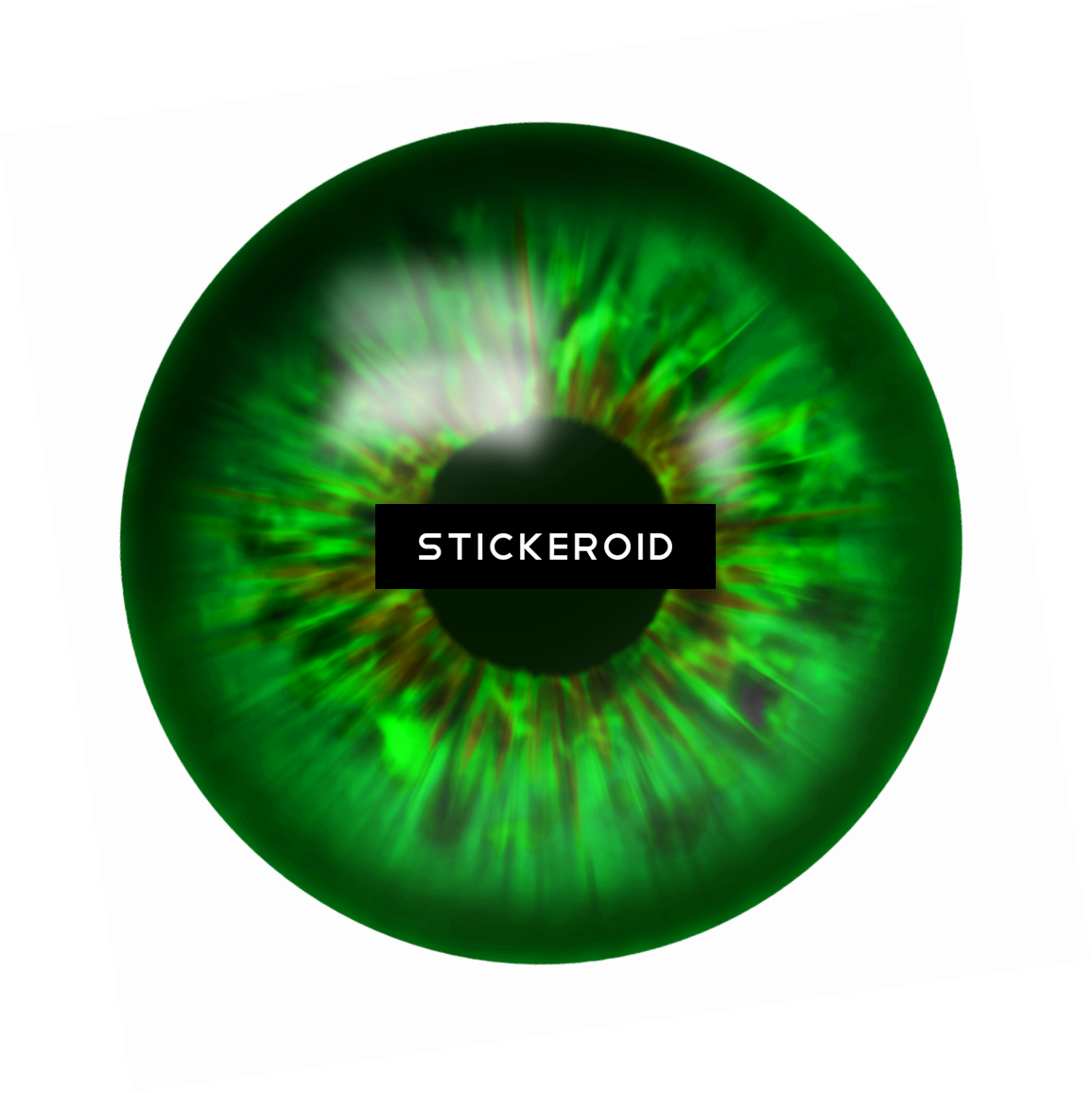 Download Green Eye - Picsart Eye Lens Png PNG Image with No Background -  