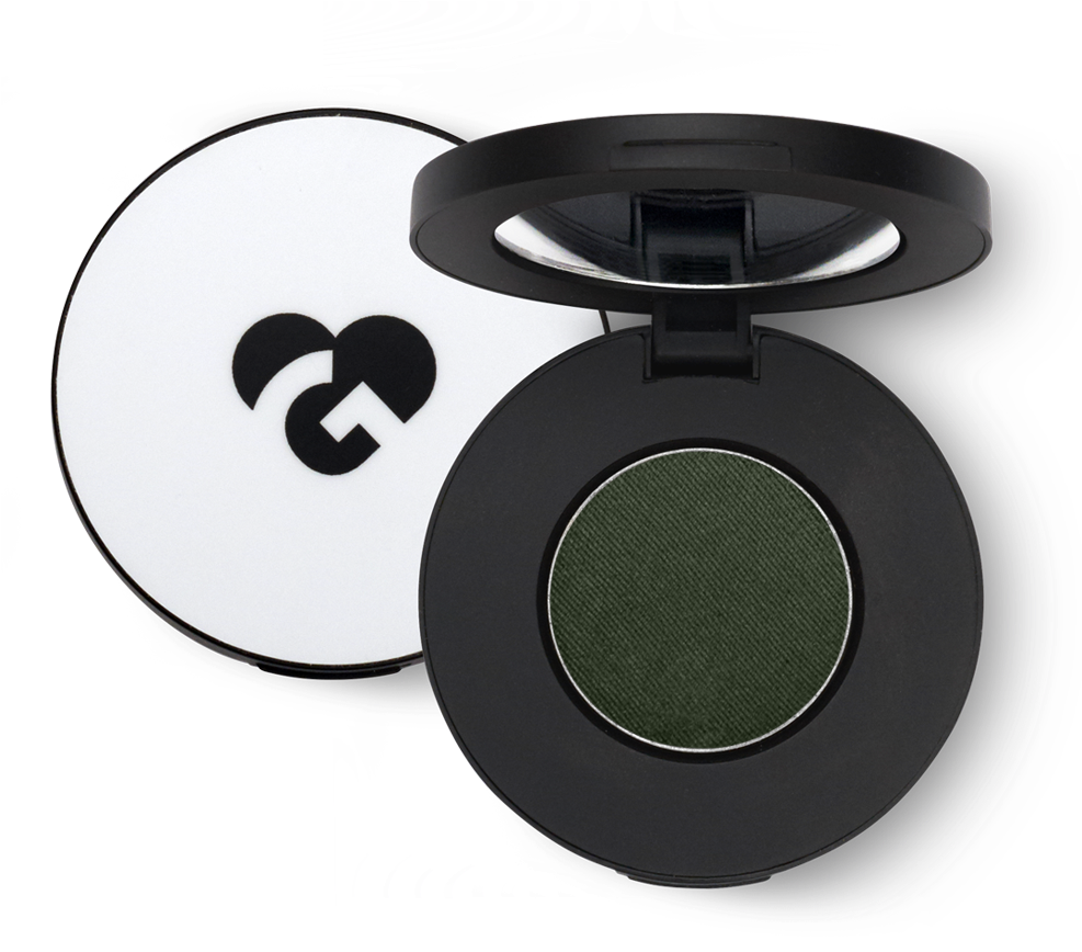 Intense Rich Deep Dark Forest Green & Green Shimmer - Eye Shadow (1024x1024), Png Download