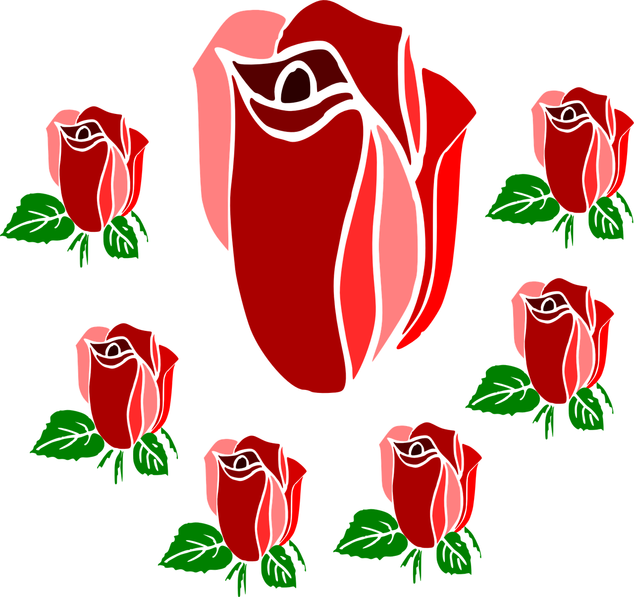 Rose (1280x1205), Png Download