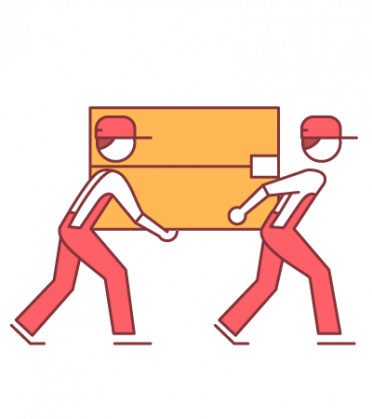 Galleria Di Immagini - Packers And Movers Icon (372x419), Png Download