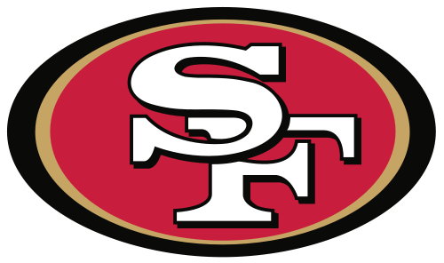 49ers - San Francisco 49ers Logo (500x296), Png Download