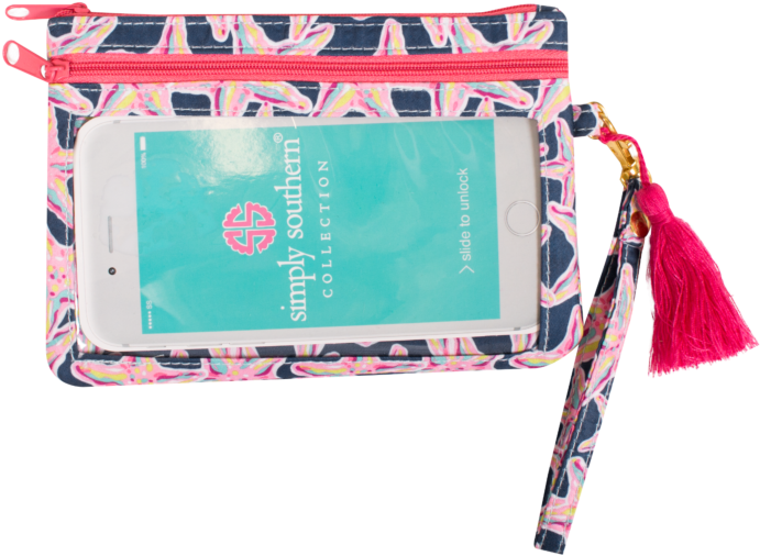 Simply Southern Phone Wristlet (700x518), Png Download