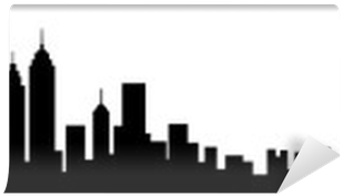 New York City Skyline Silhouette Wall Mural • Pixers® - Get Talking And Keep Talking English Total Audio Course: (400x400), Png Download
