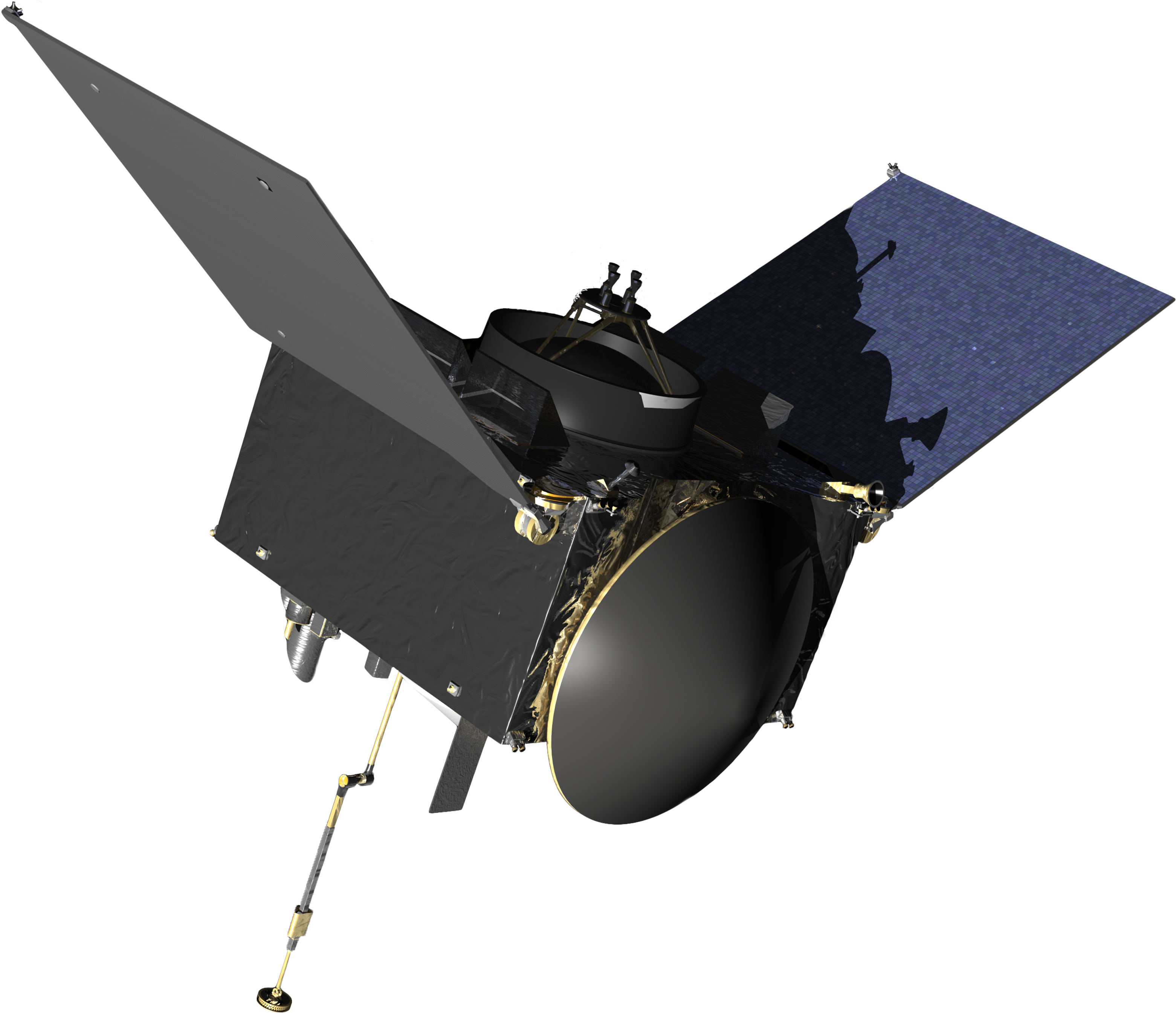 Best Free Spacecraft Png Image - Osiris Rex Spacecraft (3168x2736), Png Download