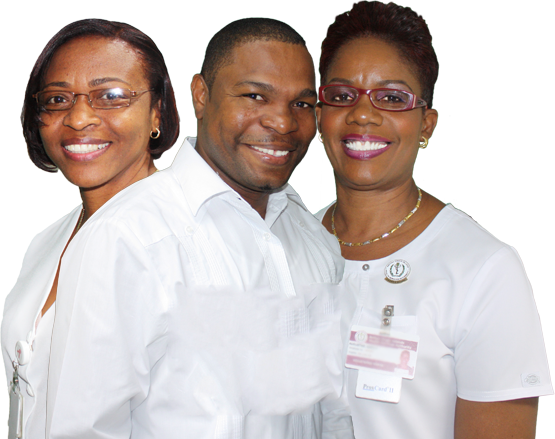 Nurses - Clinic (555x439), Png Download