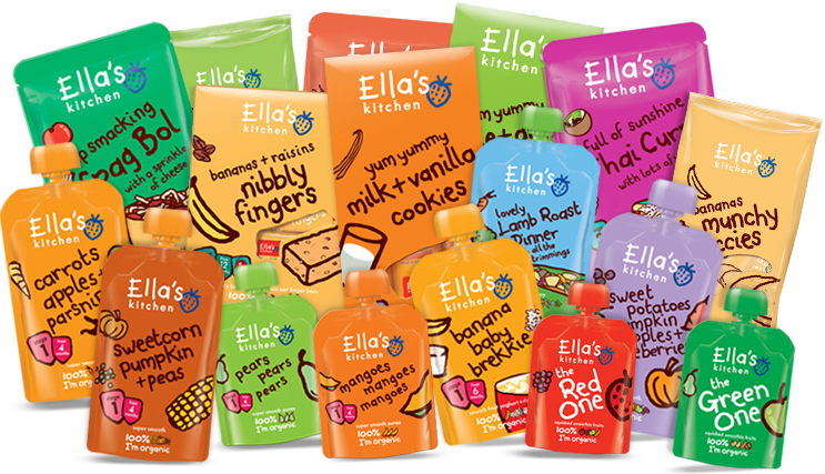 Ellas Kitchen Baby Food - Best Baby Food Packaging (743x427), Png Download