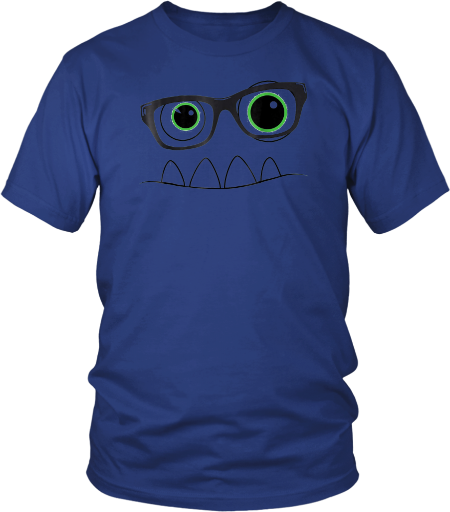 Monster Face Nerd Halloween Costume Funny Kids Gifts - Pink Script Bridesmaid Men's T-shirt, Wedding Ceremony, (1024x1024), Png Download