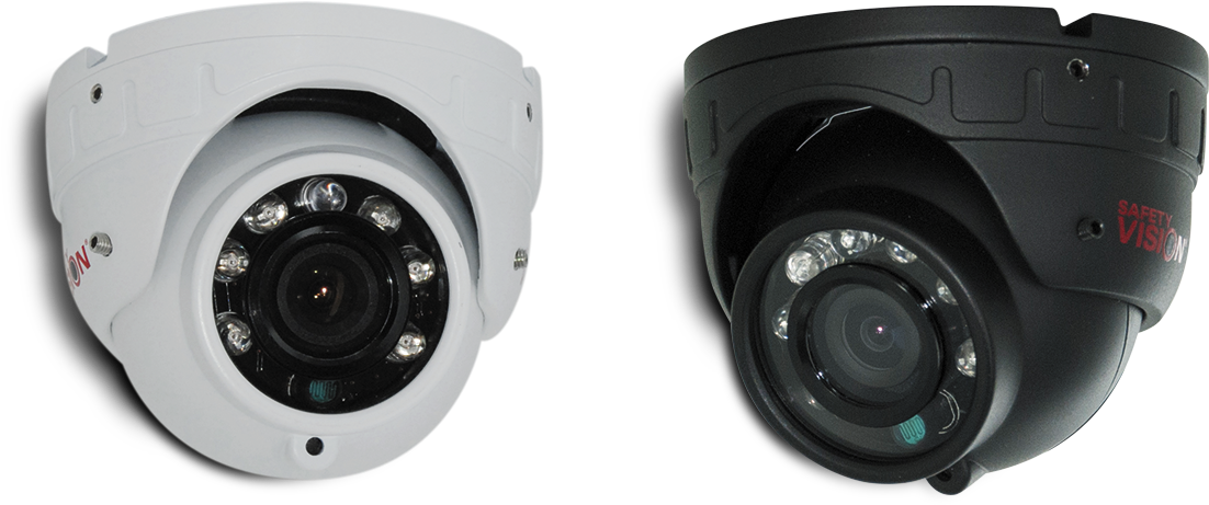 Semi-trailer Trucks - Safety Vision Exterior Camera W/ Ir 3.6 Mm White Housing (1143x507), Png Download