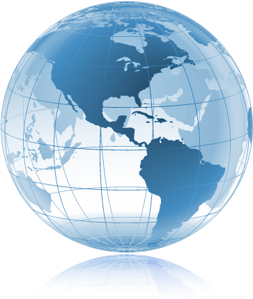Cfcai Worldwide Svg Royalty Free Library - Nord E Sud America (499x485), Png Download