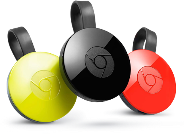 Spotify Premium Free Chromecast - Google Chromecast 2 Digital Multimedia Receiver - Black (625x465), Png Download