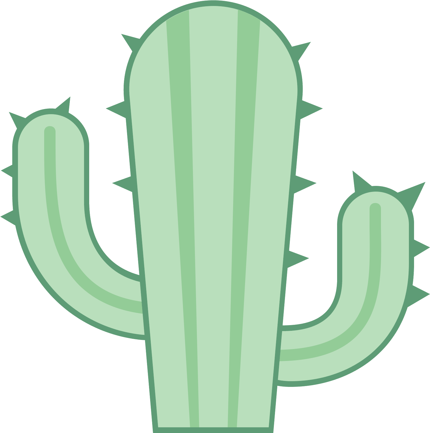 Cactus Icono - Cactus Png (1600x1600), Png Download