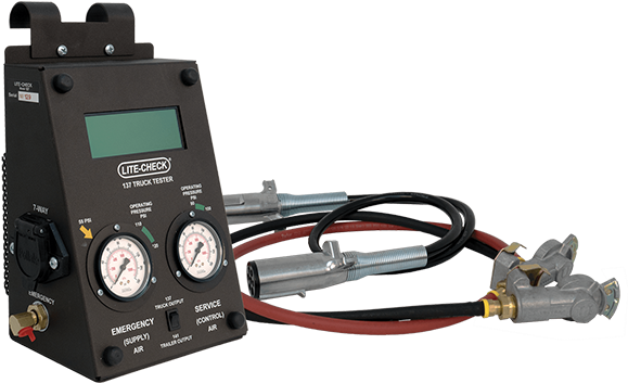 137 Truck And Trailer Output Tester - Truck (600x363), Png Download