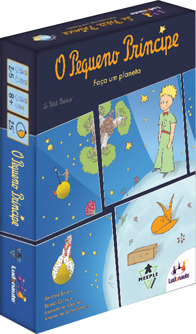 Asmodee The Little Prince Make Me A Planet (386x657), Png Download