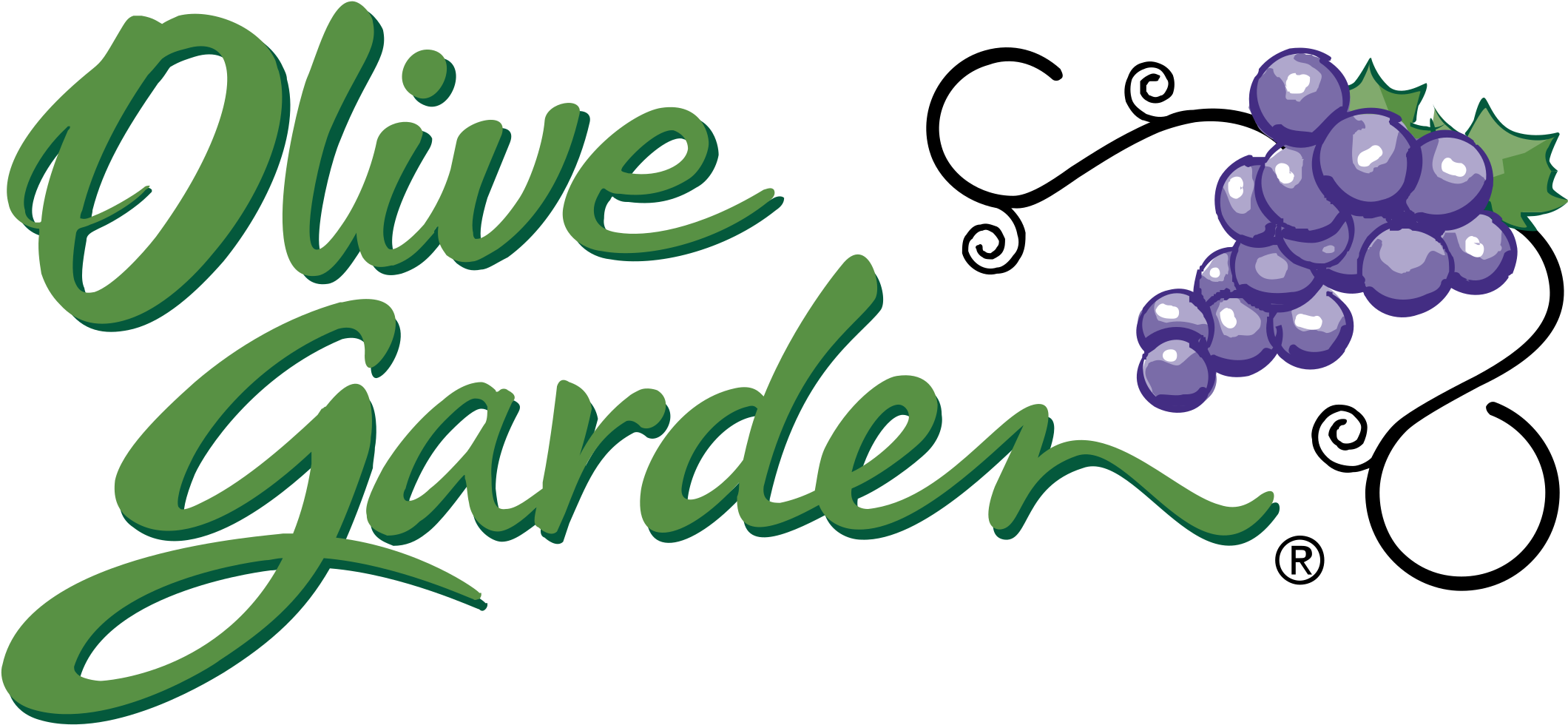 Olive Garden Logo Png Transparent - Olive Garden Grape Logo (2400x2400), Png Download