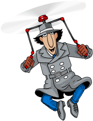 Gadget - El Inspector Gadget Png (400x479), Png Download