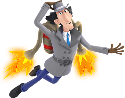Kaxjeaq - Inspector Gadget 2015 Gadget (420x329), Png Download