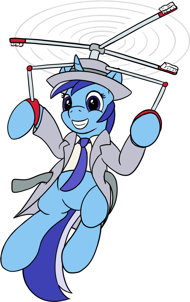 Redquoz, Atg 2017, Crossover, Flying, Inspector Brushie, - Artist (690x1118), Png Download