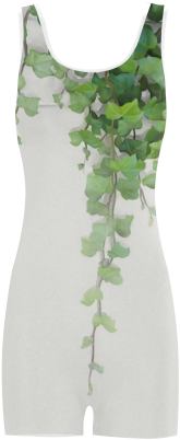 Watercolor Vines, Climbing Plant Lol Classic One Piece - Cocktail Dress (500x500), Png Download