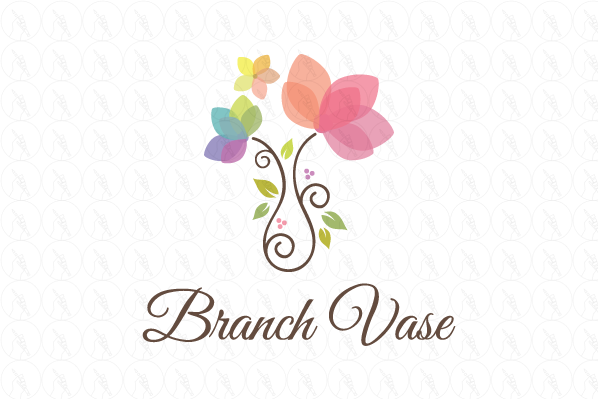 Gift Logo, Florist Logo, Event Logo, Flower Logo, Shop - Accessories Logo Design (598x400), Png Download
