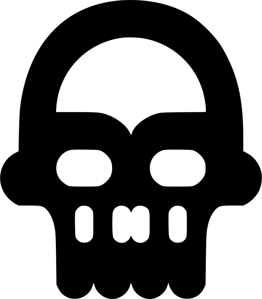 Pirate Skull Comments - Portable Network Graphics (858x980), Png Download