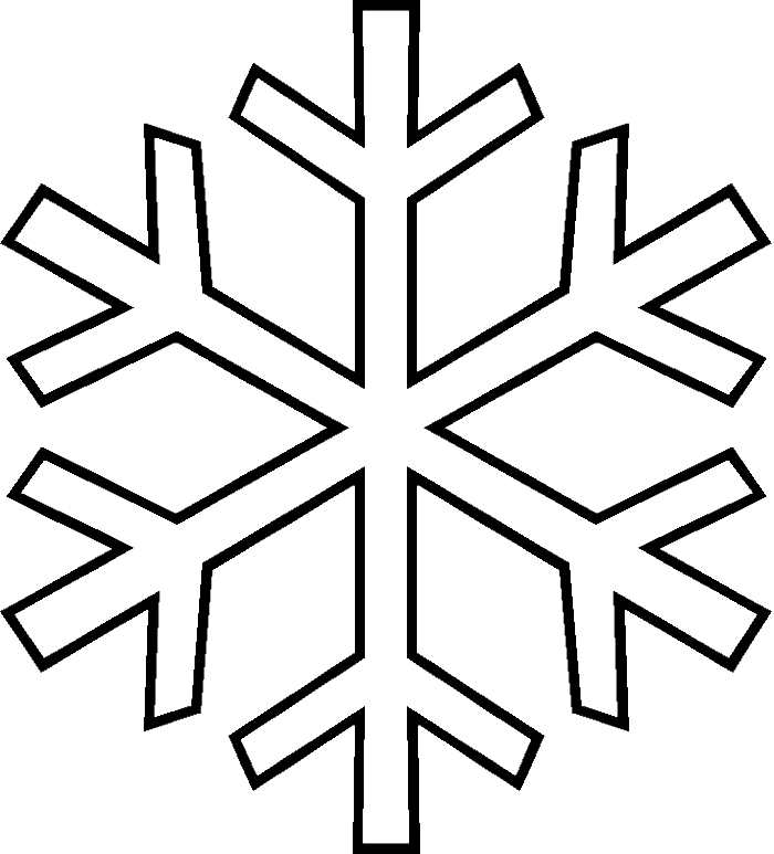 Collection Of Free Drawing Snowflakes - Copos De Nieve Faciles (700x773), Png Download
