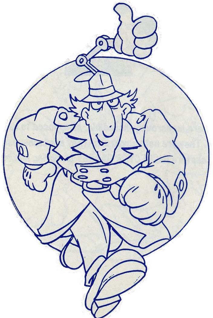 Inspector Gadget Review Snes Hub Super - Drawing (800x1050), Png Download