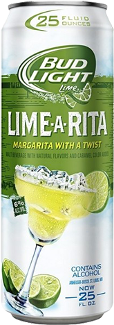 Bud Light Lime Lime A Rita - Lime A Rita 25 Oz (420x630), Png Download