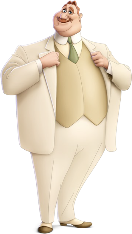 And Finally Some References Of Cops The First 3 On - Eli La Bouff Princess And The Frog (533x800), Png Download