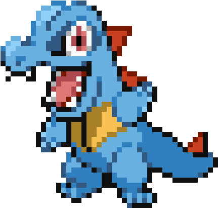 Totodile Smashverse - Totodile Croconaw Feraligatr (590x526), Png Download