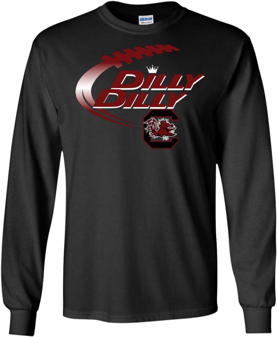 Dilly Dilly South Carolina Gamecocks Nfl American Football - Shirt (1155x1155), Png Download