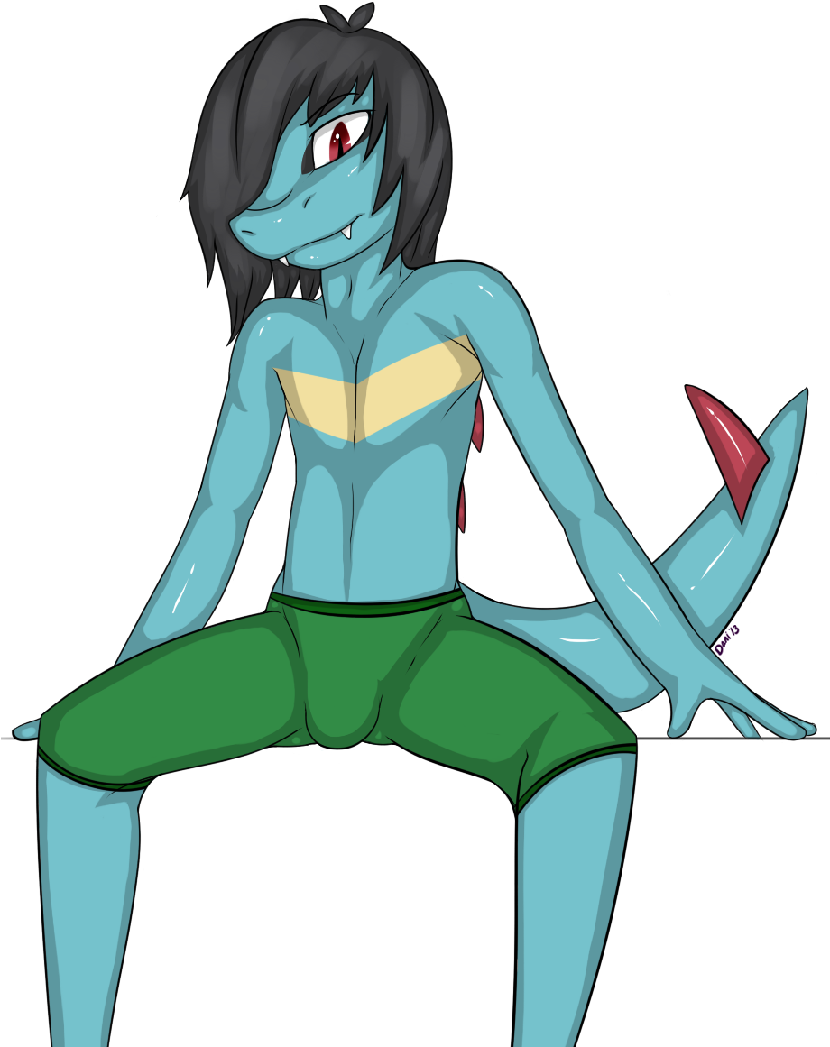 Totodile - Cartoon (919x1176), Png Download