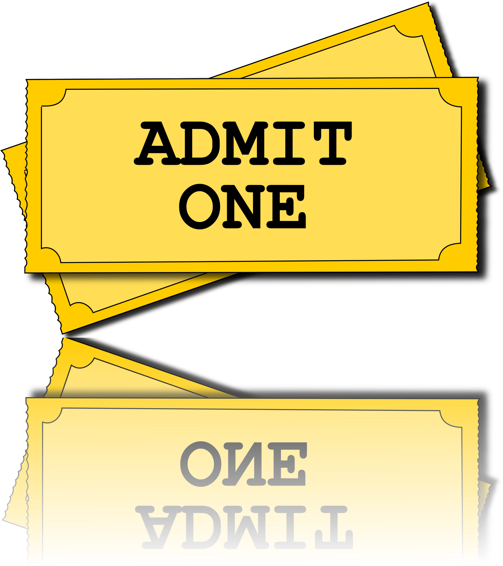 This Free Icons Png Design Of Movie Tickets (2400x2400), Png Download