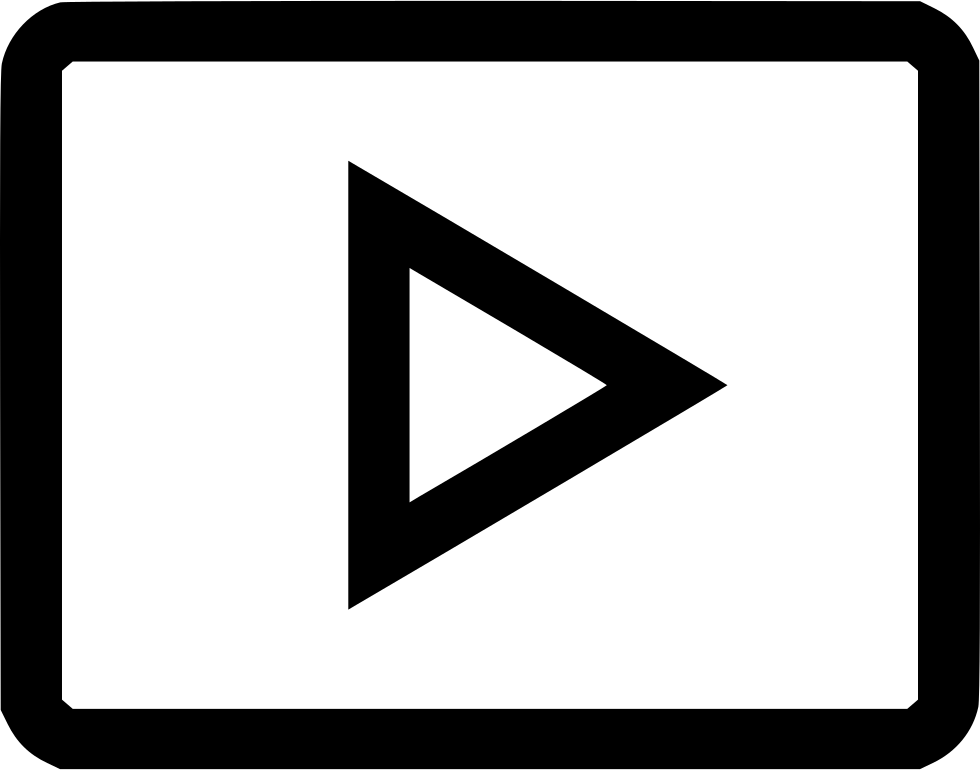 Youtuber Youtube Play Video Media Comments - Triangle (980x770), Png Download