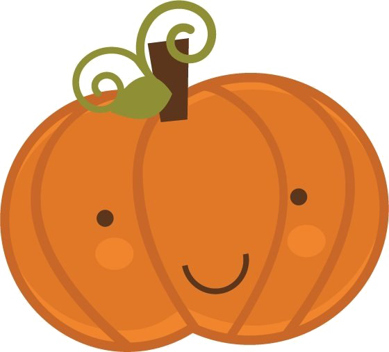 Halloween Pumpkin Vector Free Free Png Image - Cute Pumpkin Png (560x507), Png Download
